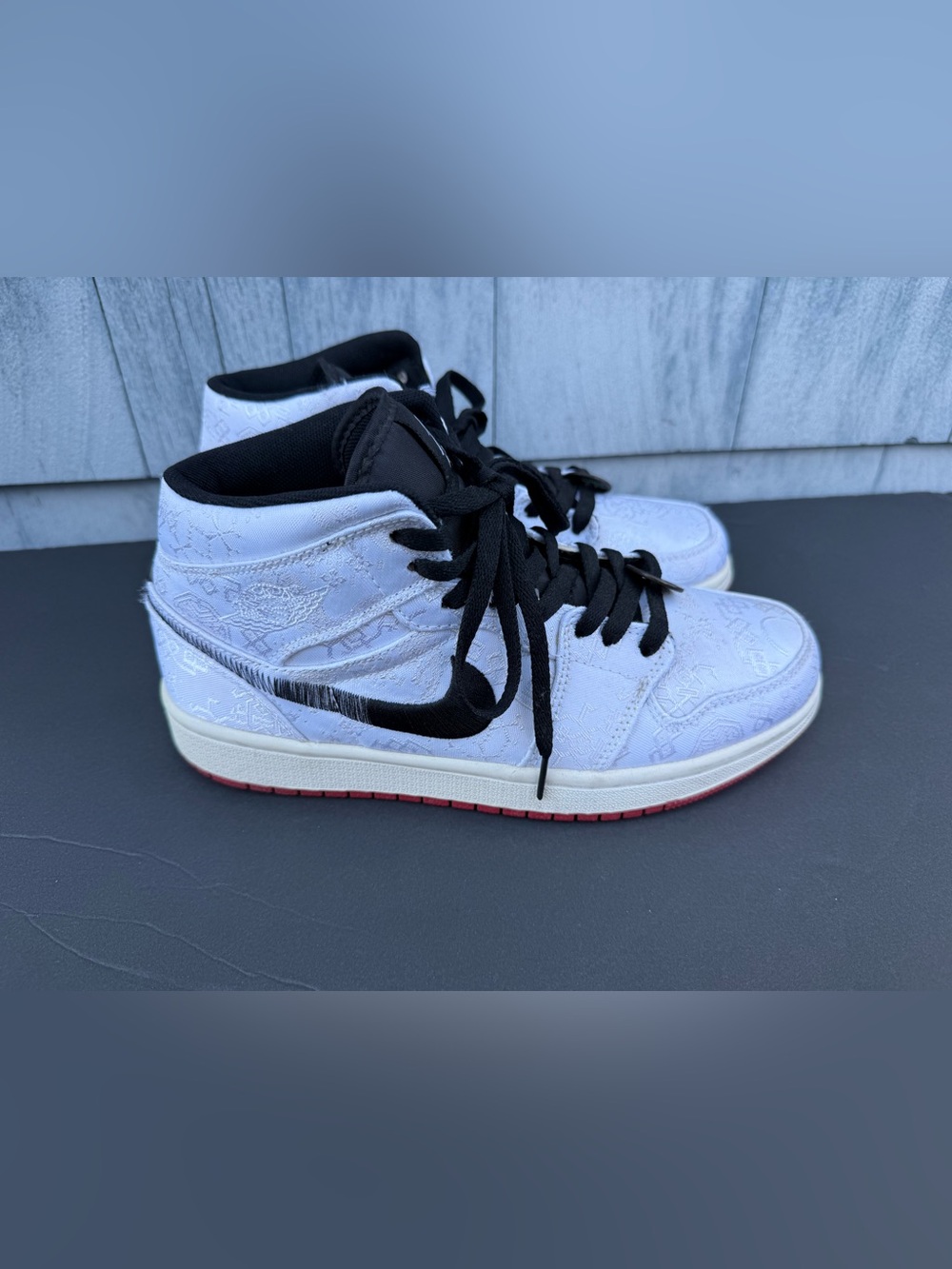 Nike Air Jordan 1 Mid x Edison Chen Fearless CLOT Men's Size 8 CU2804 100